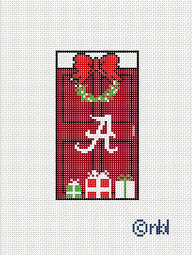 Alabama Christmas Door