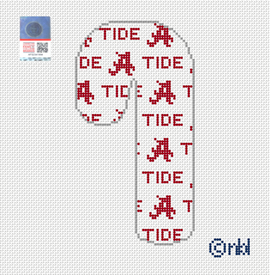 Alabama Candy Cane