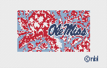 Ole Miss Artichoke Purse Insert