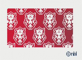 Arkansas Hog Sunglass Case Canvas 3 x 6