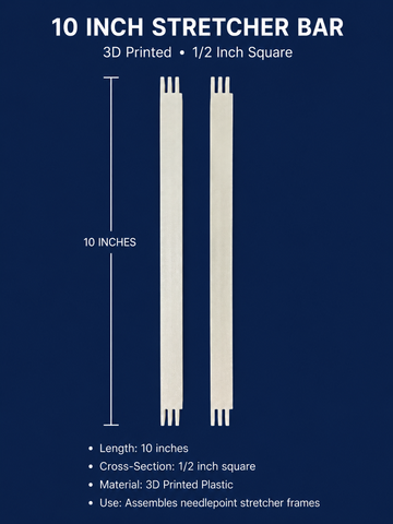 Stretcher Bars- 3D 12 inch pair