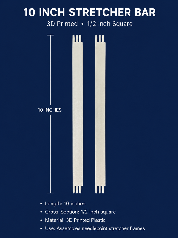 Stretcher Bars- 3D 12 inch pair
