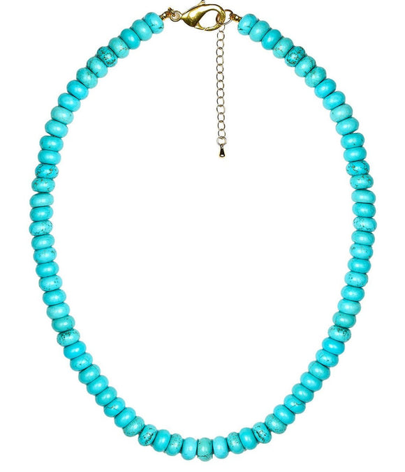 10mm Tradd Turquoise Necklace  - Belle of the Ball Collection