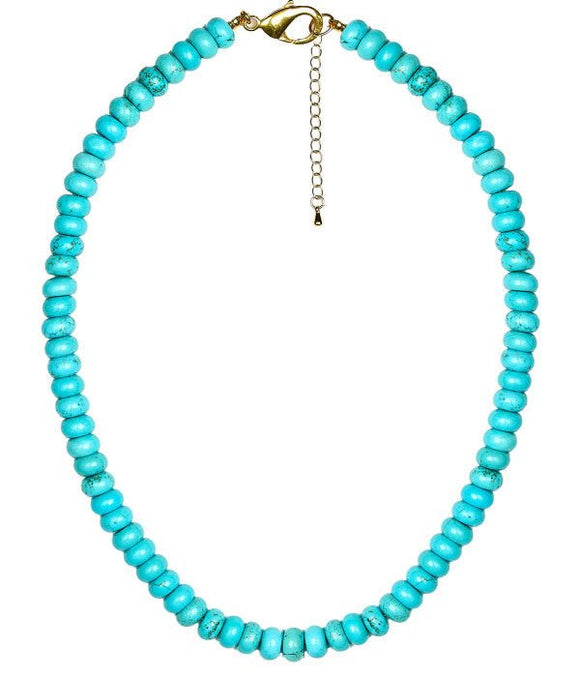 10mm Tradd Turquoise Necklace  - Belle of the Ball Collection
