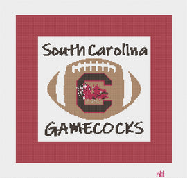 South Carolina Pillow - Needlepoint by Laura