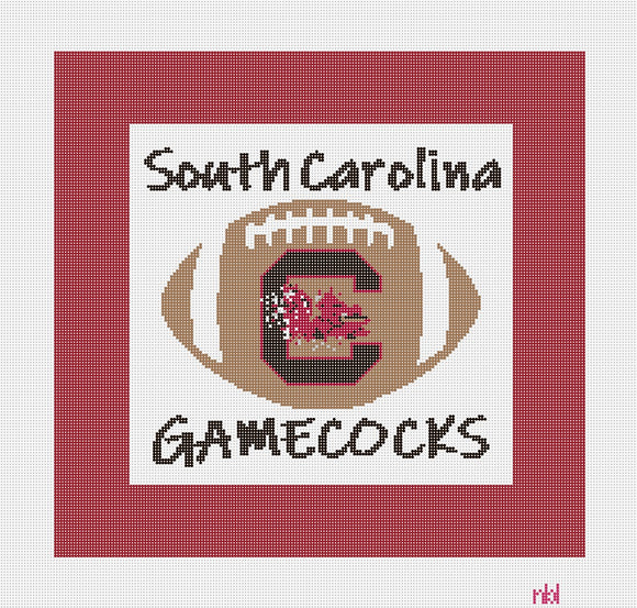 South Carolina Pillow - Needlepoint by Laura