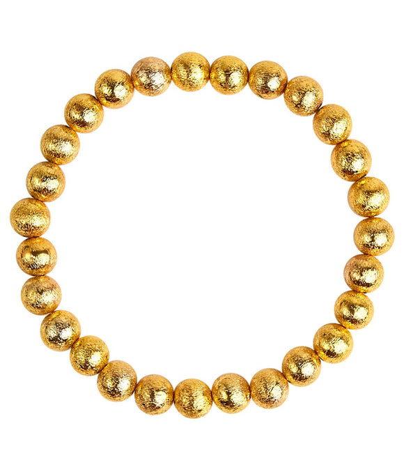 Georgia - Gold Beaded Bracelet