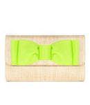 Avery Straw Clutch - Pinch Bow-9