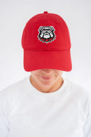 Needlepoint Baseball Hat - Bulldog-3