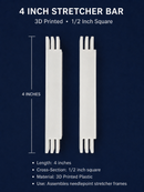 Stretcher Bars- 3D 4 inch pair-3