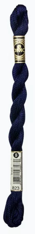 DMC Size 5 Pearl Cotton - 823
