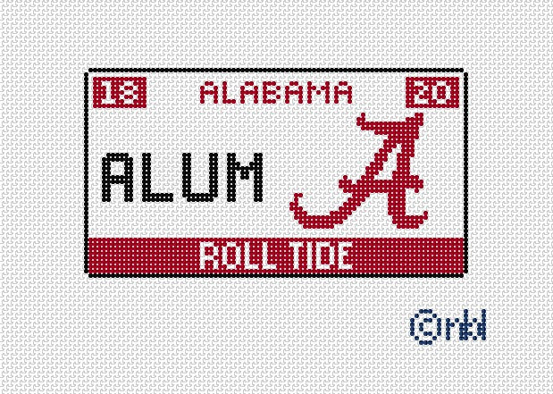 Alabama License Plate- ALUMNI
