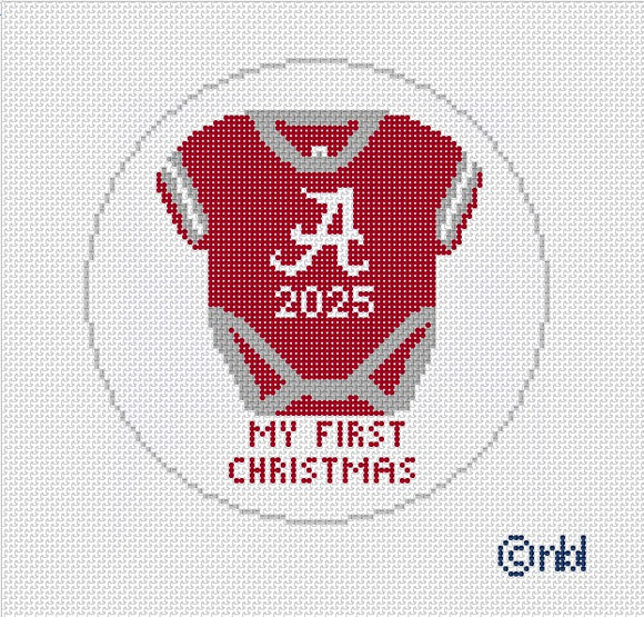 Alabama Baby First Christmas