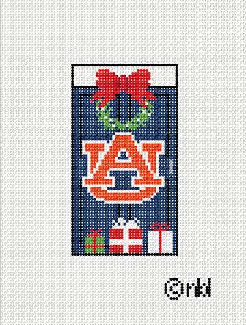 Auburn Christmas Door