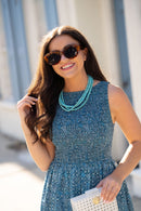 10mm Tradd Turquoise Necklace  - Belle of the Ball Collection-2