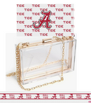 Alabama Purse Insert And Strap - Needlepoint by Laura