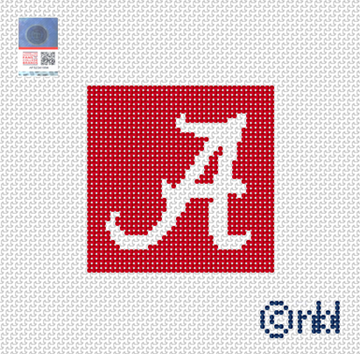 Alabama Mini Square 2.2 Crimson
