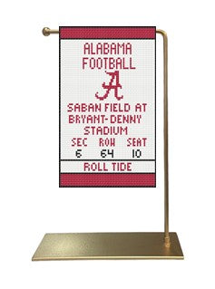 Alabama Football Ticket 5x7