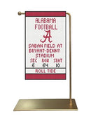 Alabama Football Ticket 5x7-1