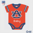 Auburn Baby Onesie Needlepoint Canvas-1