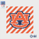 Auburn Stripe Needlepoint Canvas-1