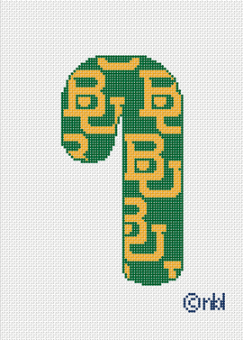 Baylor Candy Cane Green