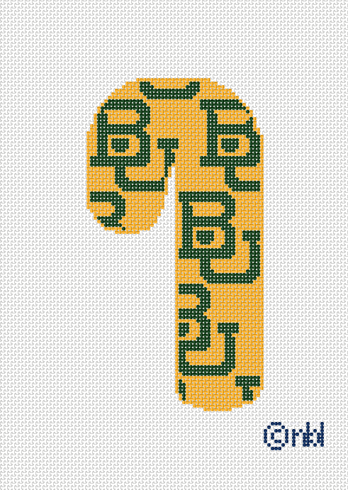 Baylor Candy Cane Gold