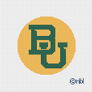 Baylor 4 inch round needlepoint canvas-1