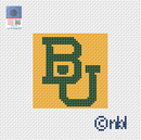 Baylor Mini Square 2.2 Gold-1