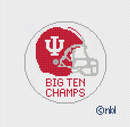 Indiana Helmet Big 10 Champs-1