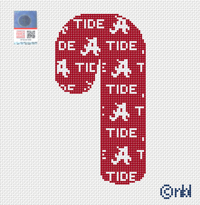 Alabama Candy Cane Crimson