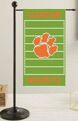 Clemson Football Field Mini Flag Kit