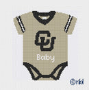 Colorado Baby Onesie Needlepoint Canvas-1