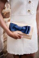 Avery Straw Clutch - Pinch Bow-1
