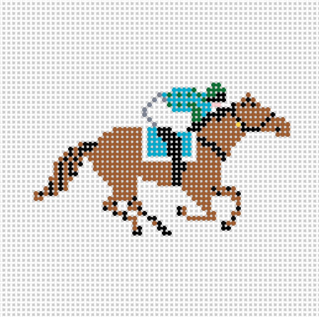 Happy Collection Derby - Needlepoint by Laura