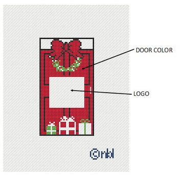 Design your own Christmas Door
