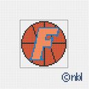 Florida Basketball Mini Square 2.2-1