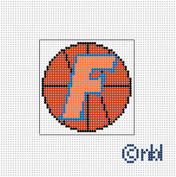 Florida Basketball Mini Square 2.2