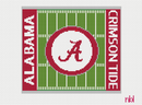Alabama Football Field Pillow-1