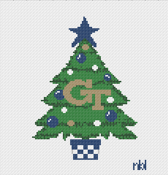 Georgia Tech Christmas Tree