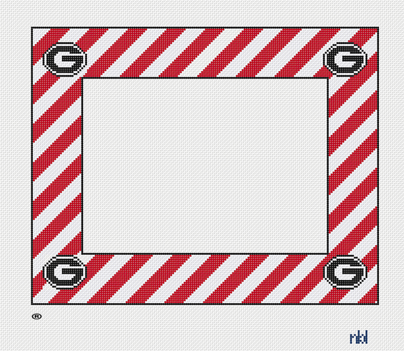 Alabama Picture Frame Canvas 8 x 10 with 5 x 7 opening