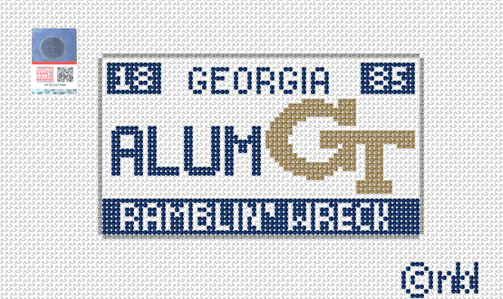 Georgia Tech License Plate- ALUMNI