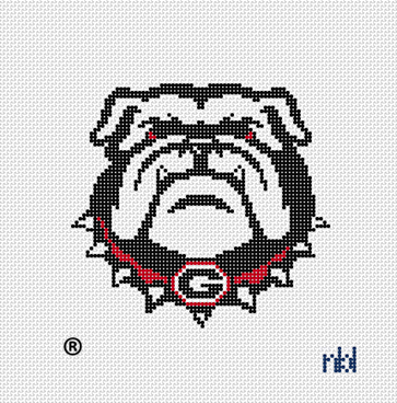 Georgia Bulldog Mascot 4x4