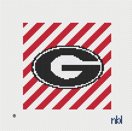 Georgia Stripe Needlepoint Canvas