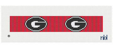 Georgia Key Fob with 2 logos