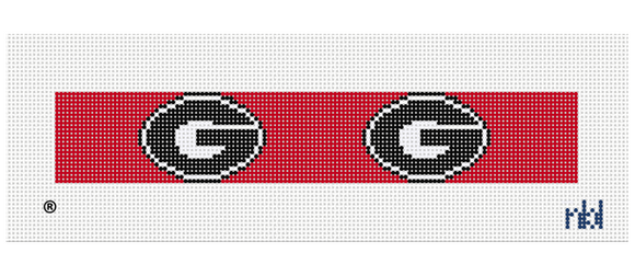 Georgia Key Fob with 2 logos