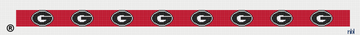 Georgia Logo Belt Needlepoint Canvas – 18 Mesh, 40"