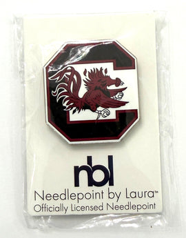 South Carolina Needleminder, 1.5" Soft Enamel - 0