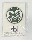 Colorado State Needleminder, 1.5" Soft Enamel-2