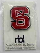 NC State Needleminder, 1.5" Soft Enamel-2